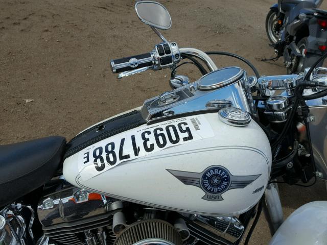 1HD1BXB176Y033647 - 2006 HARLEY-DAVIDSON FLSTFI WHITE photo 5