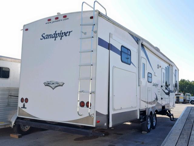 4X4FSAN25CJ026302 - 2012 WILDWOOD SANDPIPER WHITE photo 4