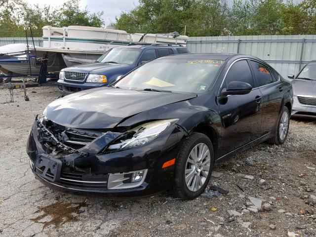 1YVHZ8CH1A5M28117 - 2010 MAZDA 6 I BLACK photo 2