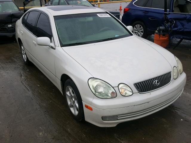 JT8BD69S630180916 - 2003 LEXUS GS 300 WHITE photo 1