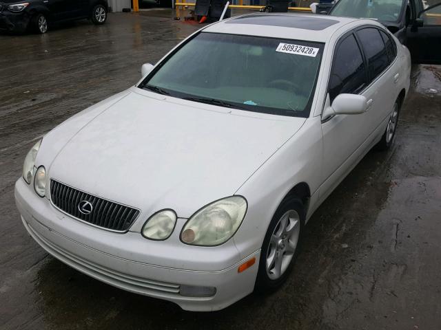 JT8BD69S630180916 - 2003 LEXUS GS 300 WHITE photo 2