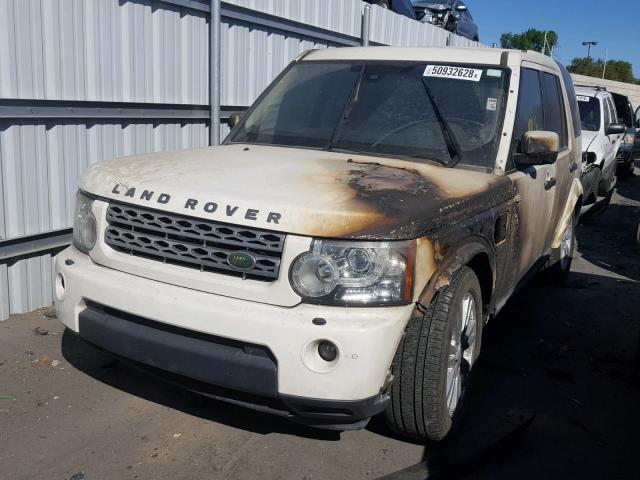 SALAG2D48AA536935 - 2010 LAND ROVER LR4 HSE WHITE photo 2