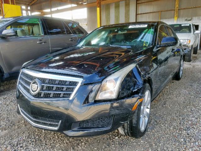 1G6AA5RA3D0149702 - 2013 CADILLAC ATS BLACK photo 2