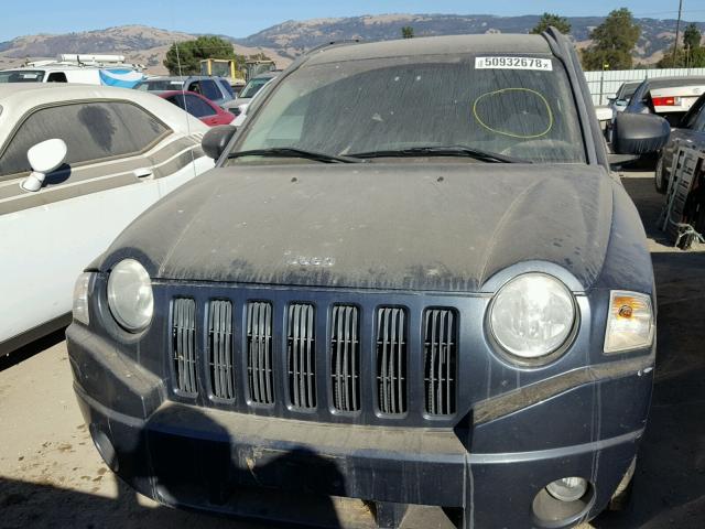 1J8FT47W98D537546 - 2008 JEEP COMPASS SP 蓝色 照片 9