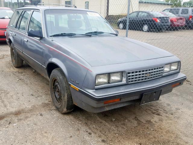 1G1JD35P4FJ182538 - 1985 CHEVROLET CAVALIER C GRAY photo 1