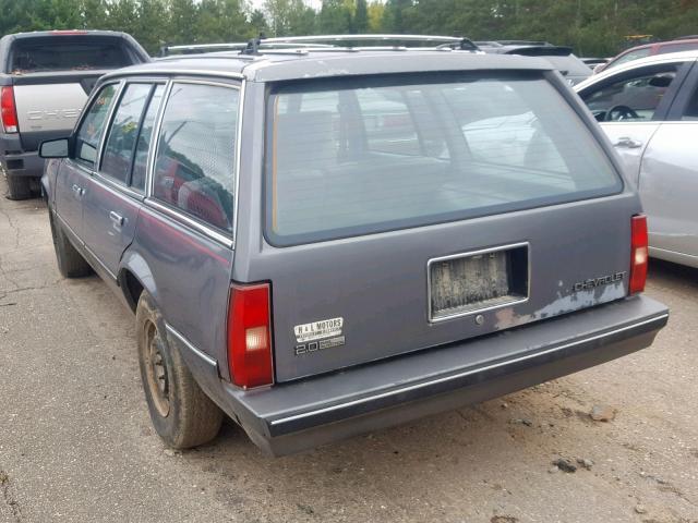 1G1JD35P4FJ182538 - 1985 CHEVROLET CAVALIER C GRAY photo 3