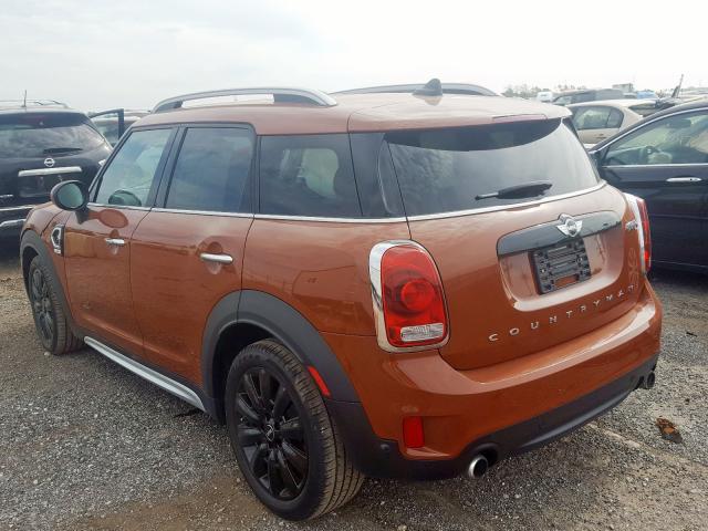 WMZYT5C33H3B66653 - 2017 MINI COOPER S C BROWN photo 3