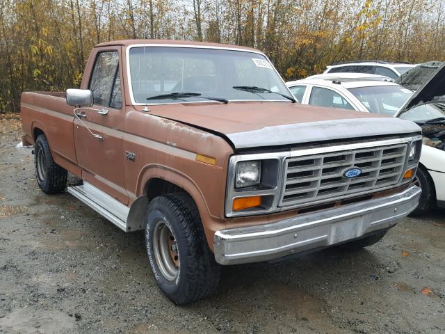 2FTCF15NXCCA77905 - 1986 FORD PICK UP BROWN photo 1
