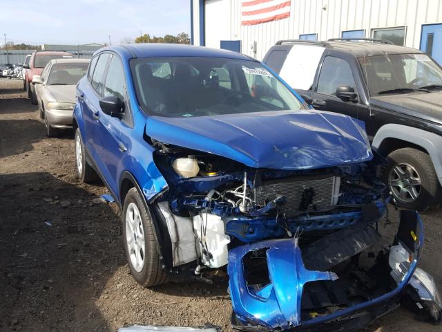 1FMCU0F7XHUC46527 - 2017 FORD ESCAPE S BLUE photo 1