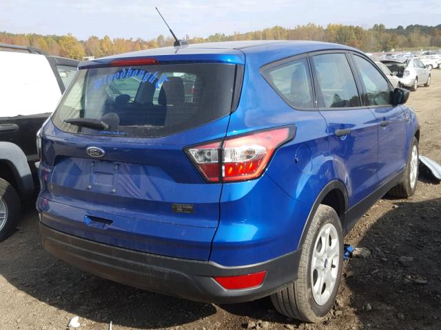 1FMCU0F7XHUC46527 - 2017 FORD ESCAPE S BLUE photo 4