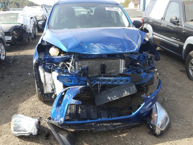 1FMCU0F7XHUC46527 - 2017 FORD ESCAPE S BLUE photo 9