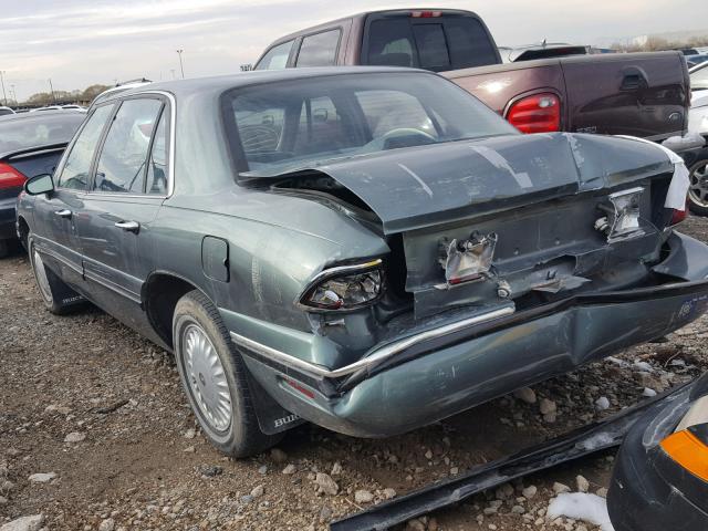 1G4HP52K6WH495966 - 1998 BUICK LESABRE CU TEAL photo 3