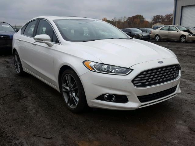 3FA6P0K90GR238612 - 2016 FORD FUSION TIT WHITE photo 1