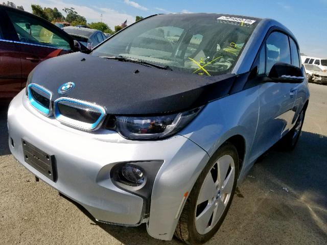 WBY1Z4C54FV504764 - 2015 BMW I3 REX SILVER photo 2