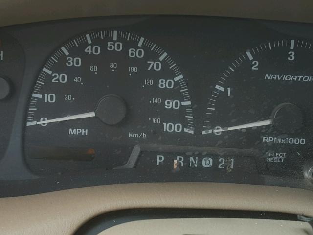 5LMRU27L8XLJ04096 - 1999 LINCOLN NAVIGATOR Schwarz Foto 8