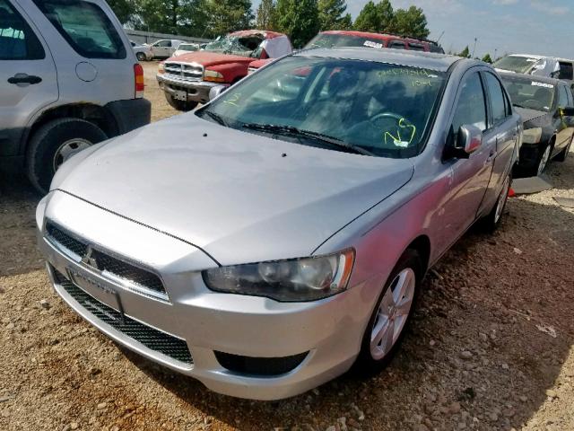 JA3AU26U58U013490 - 2008 MITSUBISHI LANCER ES WHITE photo 2