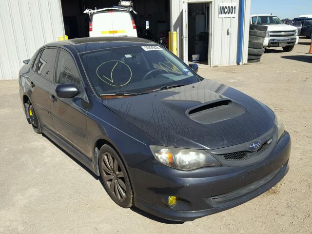 JF1GE76649G503075 - 2009 SUBARU IMPREZA WR CHARCOAL photo 1