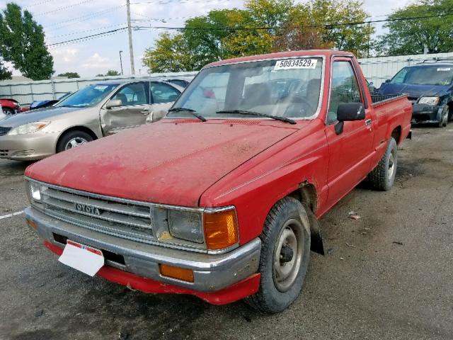 JT4RN50R8J5158918 - 1988 TOYOTA PICKUP 1/2 RED photo 2