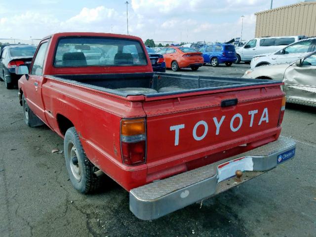 JT4RN50R8J5158918 - 1988 TOYOTA PICKUP 1/2 RED photo 3