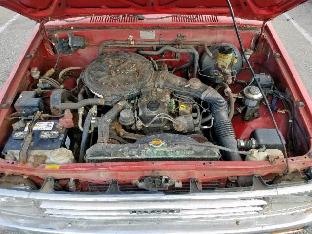 JT4RN50R8J5158918 - 1988 TOYOTA PICKUP 1/2 RED photo 7