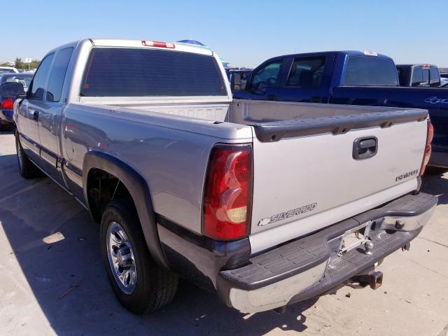 2GCEC19V941125445 - 2004 CHEVROLET SILVERADO GRAY photo 3