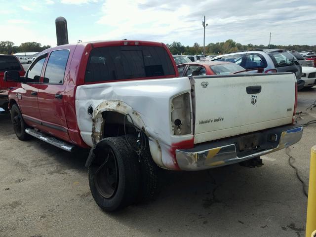 3D7ML49A78G144167 - 2008 DODGE RAM 3500 RED photo 3