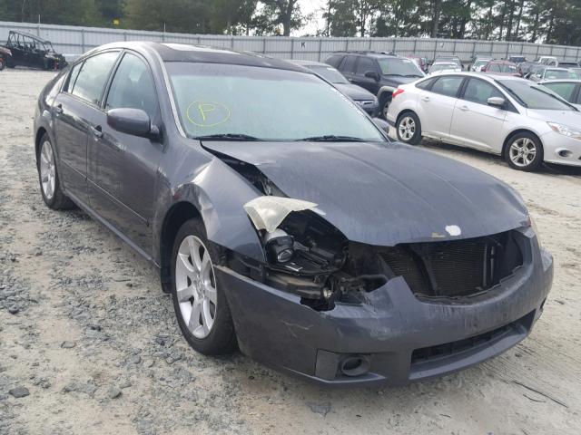 1N4BA41E07C856128 - 2007 NISSAN MAXIMA SE GRAY photo 1