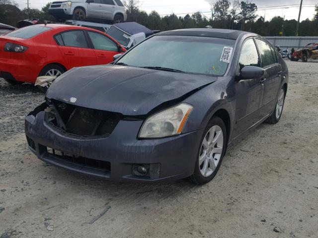 1N4BA41E07C856128 - 2007 NISSAN MAXIMA SE GRAY photo 2