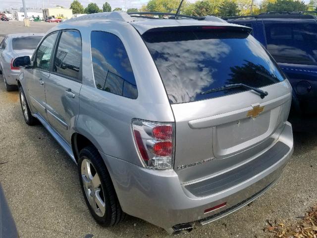 2CNDL537X86029485 - 2008 CHEVROLET EQUINOX SP SILVER photo 3