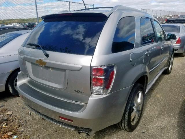 2CNDL537X86029485 - 2008 CHEVROLET EQUINOX SP SILVER photo 4