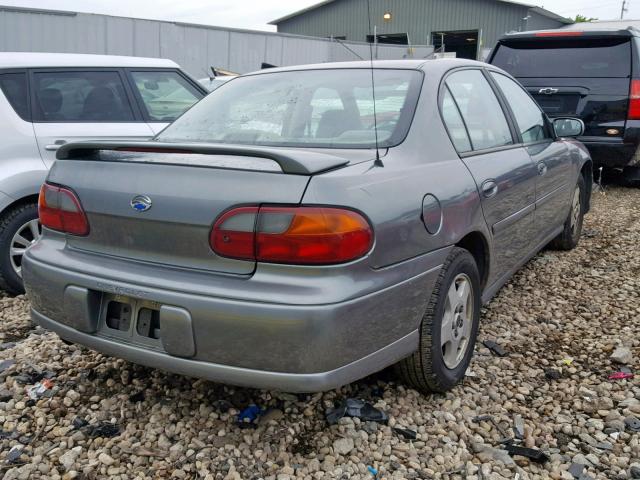 1G1ND52F74M674954 - 2004 CHEVROLET CLASSIC GRAY photo 4