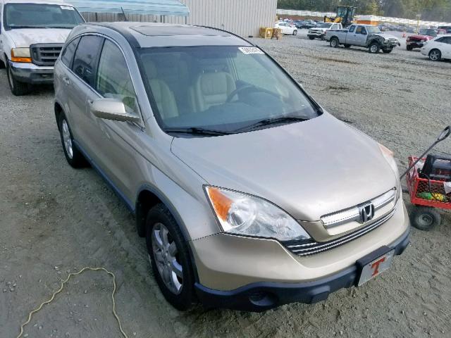 JHLRE38788C045938 - 2008 HONDA CR-V EXL GOLD photo 1