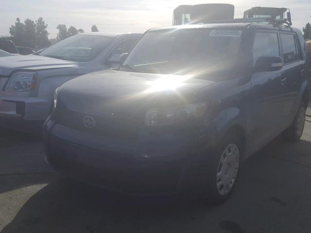 JTLKE50E581032892 - 2008 TOYOTA SCION XB Mavi foto 2