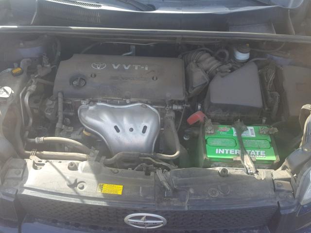 JTLKE50E581032892 - 2008 TOYOTA SCION XB Mavi foto 7