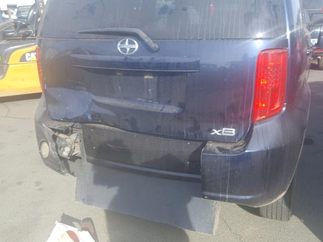 JTLKE50E581032892 - 2008 TOYOTA SCION XB Mavi foto 9