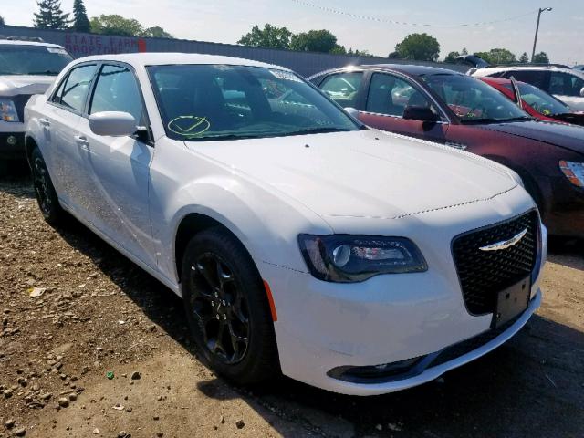 2C3CCAGG3KH610815 - 2019 CHRYSLER 300 S WHITE photo 1