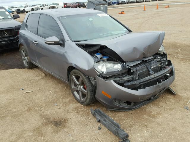WVWAA7AJ1AW221946 - 2010 VOLKSWAGEN GOLF 灰色 照片 1