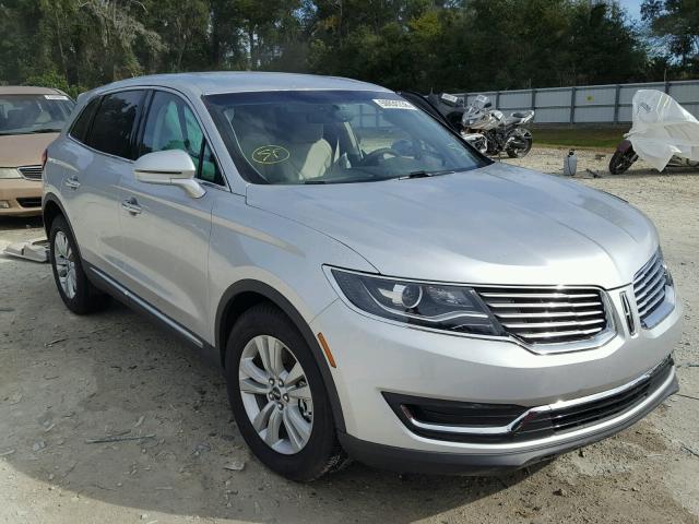 2LMPJ6JRXJBL36699 - 2018 LINCOLN MKX PREMIE SILVER photo 1