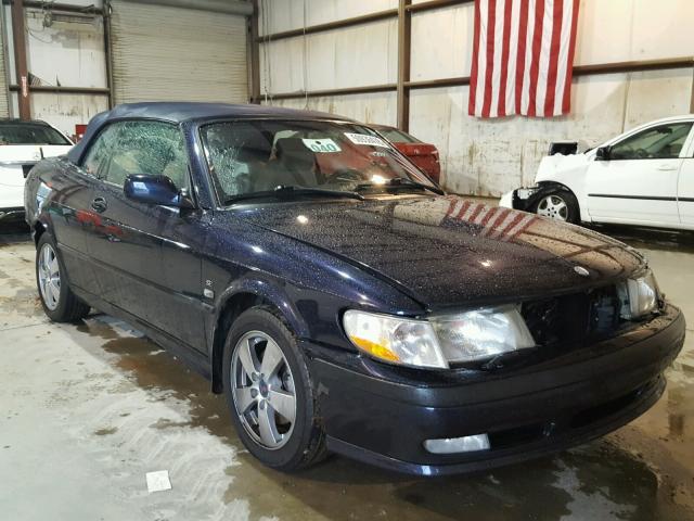 YS3DF78K527015210 - 2002 SAAB 9-3 SE BLUE photo 1