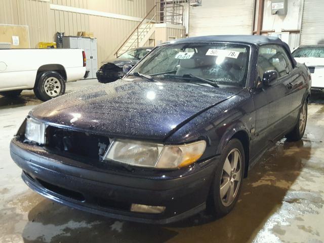 YS3DF78K527015210 - 2002 SAAB 9-3 SE BLUE photo 2