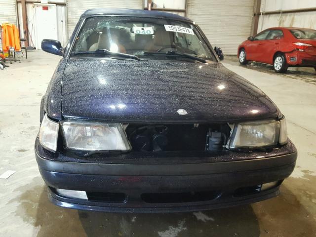 YS3DF78K527015210 - 2002 SAAB 9-3 SE BLUE photo 9