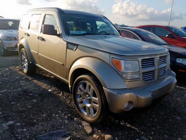 1D4PT4GK1AW173516 - 2010 DODGE NITRO HEAT TAN photo 1