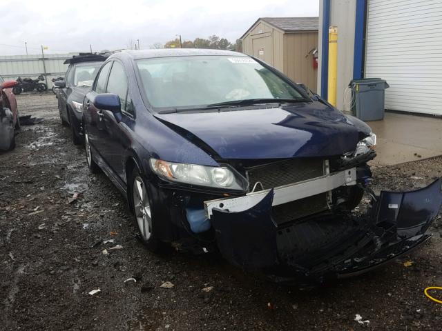 19XFA16609E009844 - 2009 HONDA CIVIC BLUE photo 1