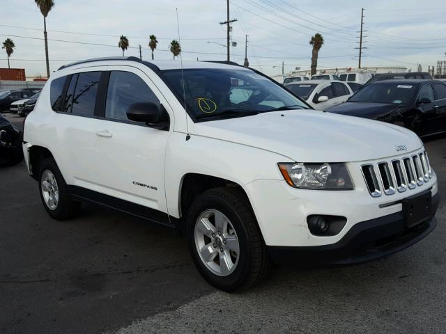 1C4NJCBA1GD765392 - 2016 JEEP COMPASS SP 白色 照片 1