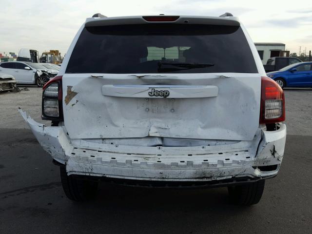 1C4NJCBA1GD765392 - 2016 JEEP COMPASS SP 白色 照片 9