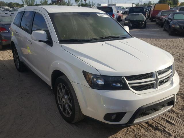 3C4PDDEG9FT677673 - 2015 DODGE JOURNEY R/ WHITE photo 1