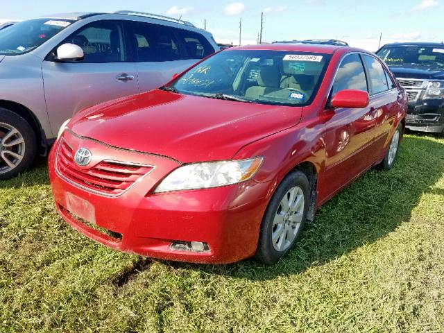 4T1BE46KX9U394845 - 2009 TOYOTA CAMRY BASE RED photo 2