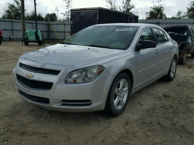 1G1ZG57B194119889 - 2009 CHEVROLET MALIBU LS 银色 照片 2