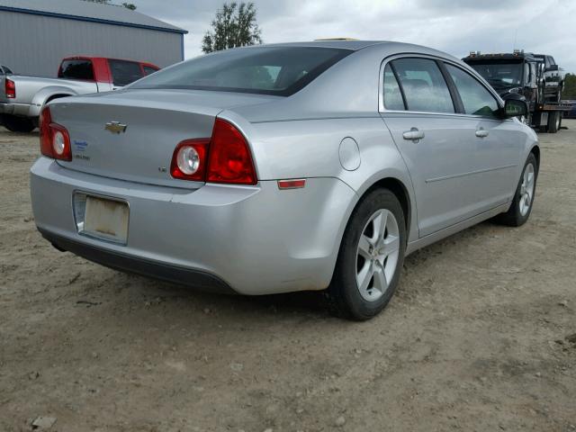 1G1ZG57B194119889 - 2009 CHEVROLET MALIBU LS 银色 照片 4