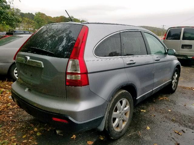 5J6RE48747L016125 - 2007 HONDA CR-V EXL GRAY photo 4